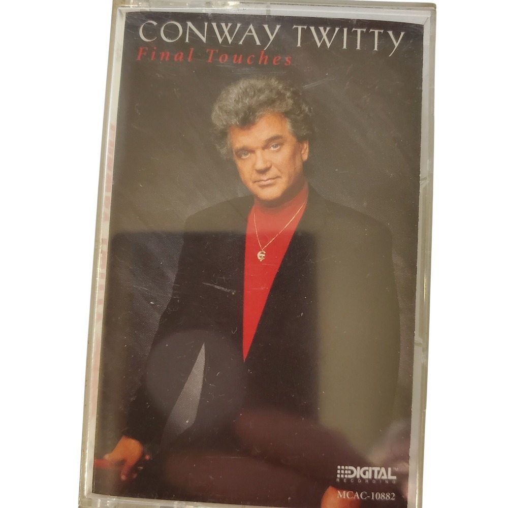Conway Twitty Final Touches Cassette Tape 1993 Country Music MCA MCAC-10882